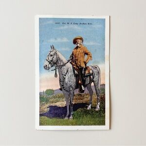Col. W.F. Cody (Buffalo Bill) Vintage Postcard